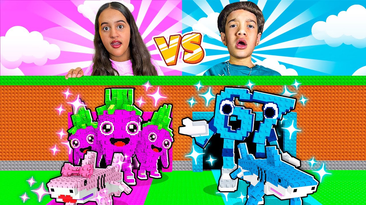 CHICOS vs CHICAS en DOS FILAS en Steal a Brainrot! ANGI FIRE y KABRITA