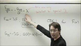 ME565 Lecture 10: Analytic Solution to Laplace's Equation in 2D (on rectangle)