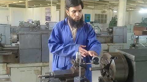 Practical # 10 Job Centering by using dial indicator (Machine Shop)