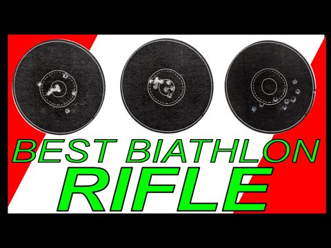 Video: Biathlon Rifle: Mga Uri At Tampok