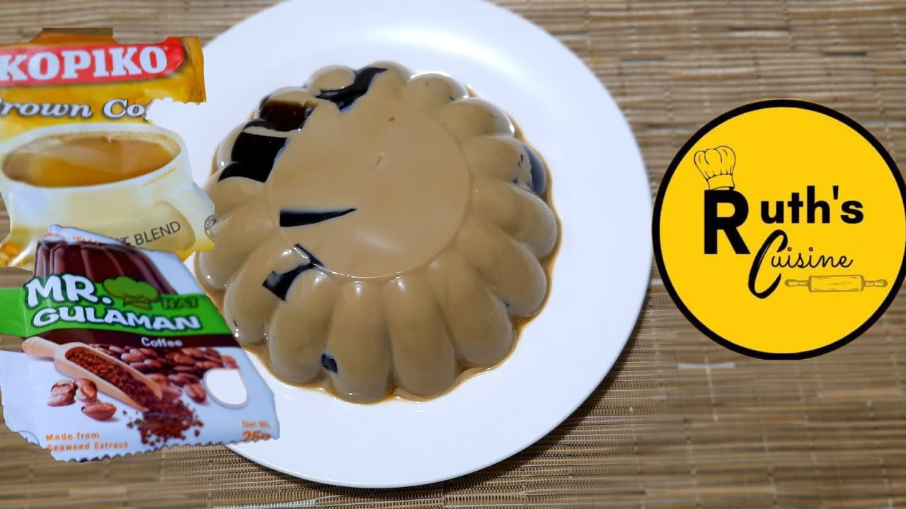 Wobbly Dessert with Kopiko Brown & Coffee Jelly _ No Bake _ No Flour