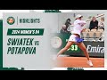 Swiatek vs Potapova Round 4 Highlights | Roland-Garros 2024