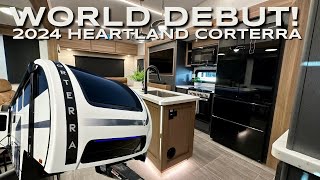 The MOST BEAUTIFUL interior I've EVER seen in an RV! NEW 2024 Heartland Corterra 3.0