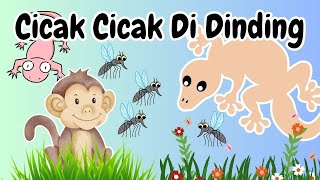 Lagu Cicak Di Dinding Indonesia | Lagu Anak Indonesia Populer | Tiger Kids Song