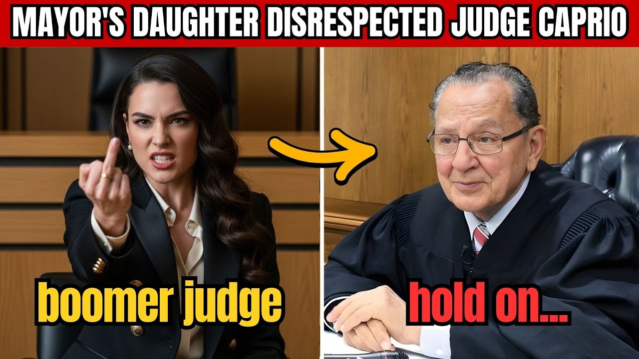 Mayor's Daughter Calls Judge Caprio 'Boomer'  - Her Own Father's Response Will SHOCK You!
