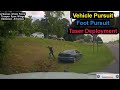 Arkansas State Trooper Wingo Pursuit Use of Force (TASER/TACKLE) Arrest of Career Criminal.