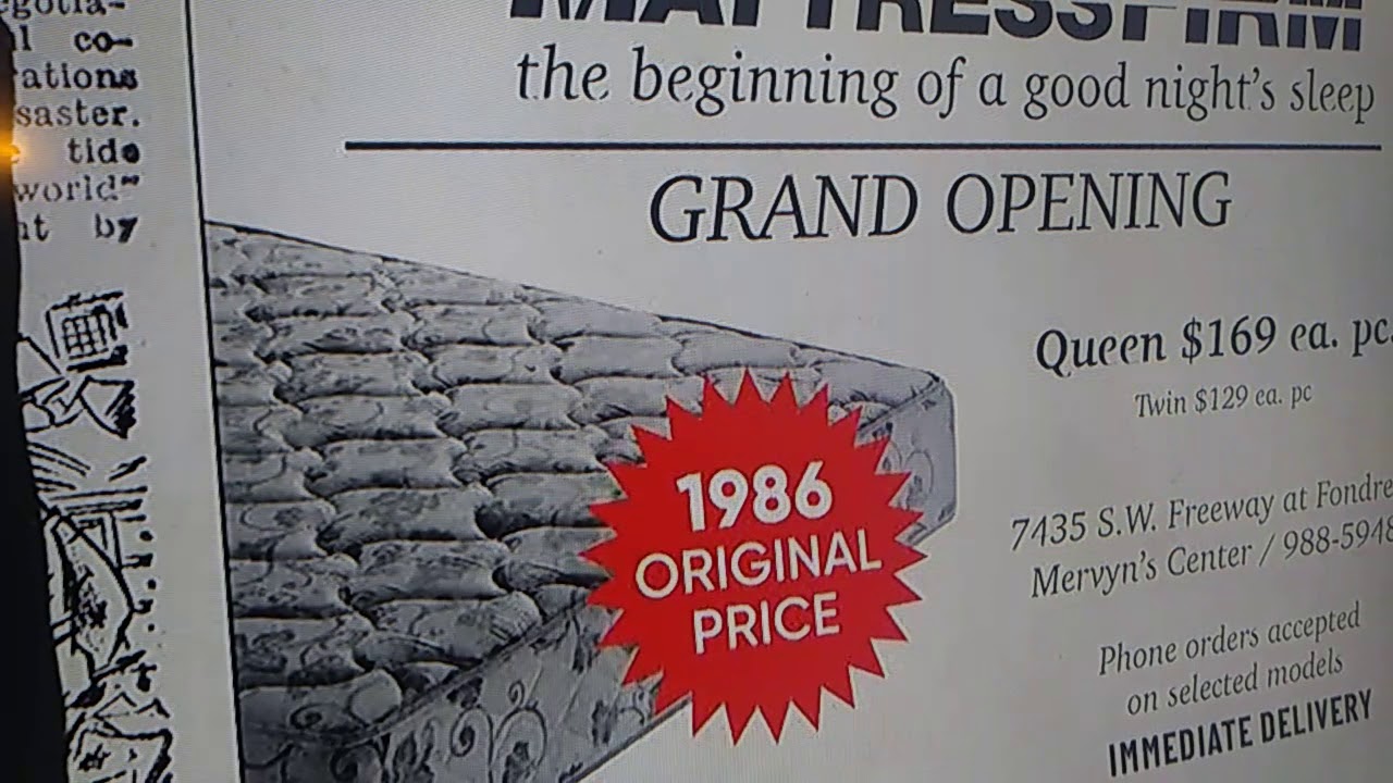 Mattress Firm commercial 7/24/2019 YouTube