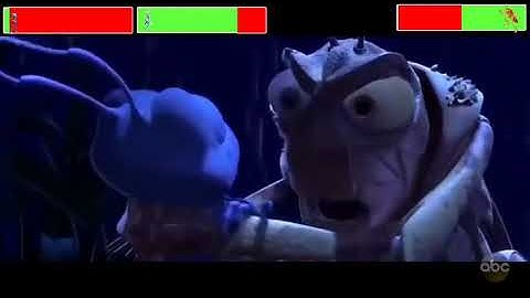 A Bugs Life Final Battle with healthbars (2/2)