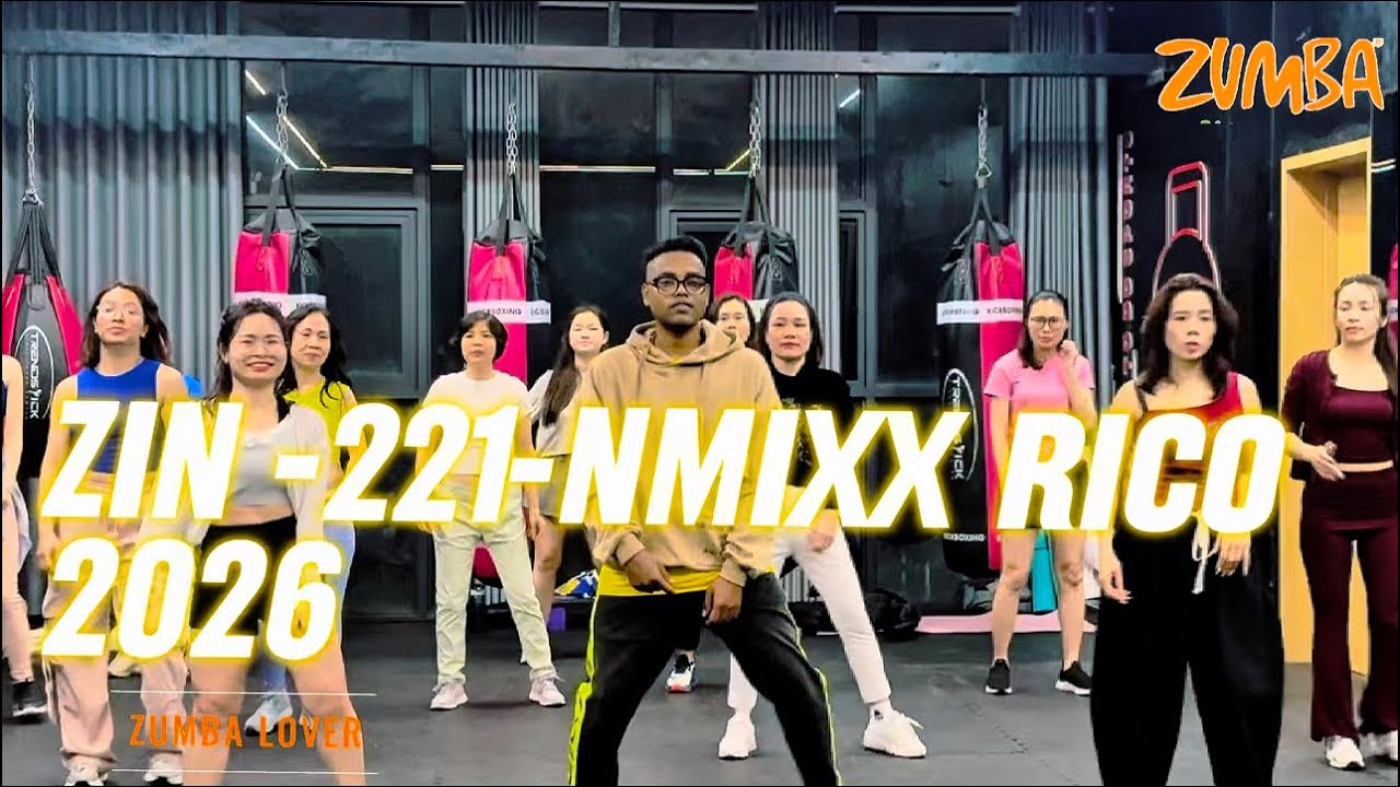 Zin-121 Zin volume Zumba dance fitness (NMIXX-RICO) choreograph by -brother twins 