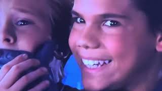 Lava girl is mad at Sharkboy for waking her up