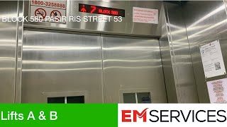 HDB Block 580 Pasir Ris || EM Elevator