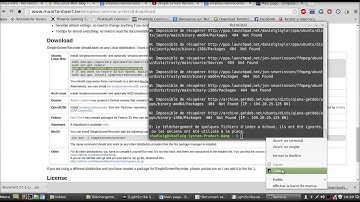 simplescreenrecorder linux mint 17 - install
