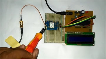 uBlox Neo 6M GPS Interfacing with AVR Microcontroller Atmega16