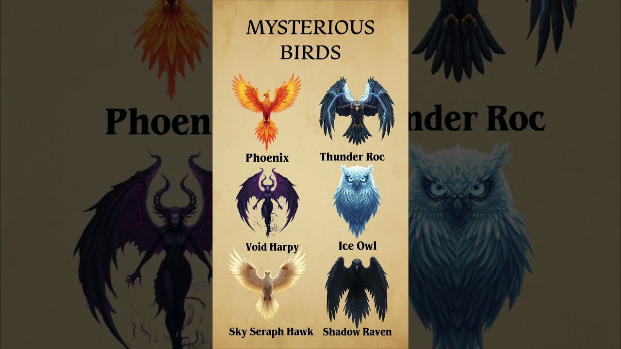 Mythical Birds Caught on Camera? 😳🪽