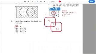 CXC Math MCQ 2013 (Part 1/3) | Questions & Answers