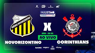 Novorizontino X Corinthians | Paulistão 2025 na RECORD