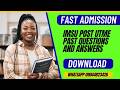 IMSU Post UTME Past Questions &amp; Answers (2026) — Real Repeated Questions + How to Pass