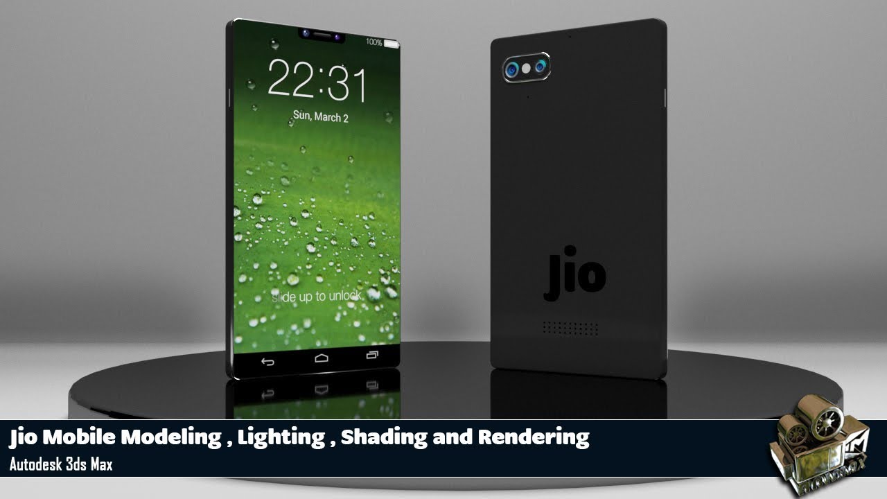 Modeling a Smart Phone 3ds Max Tutorial - YouTube