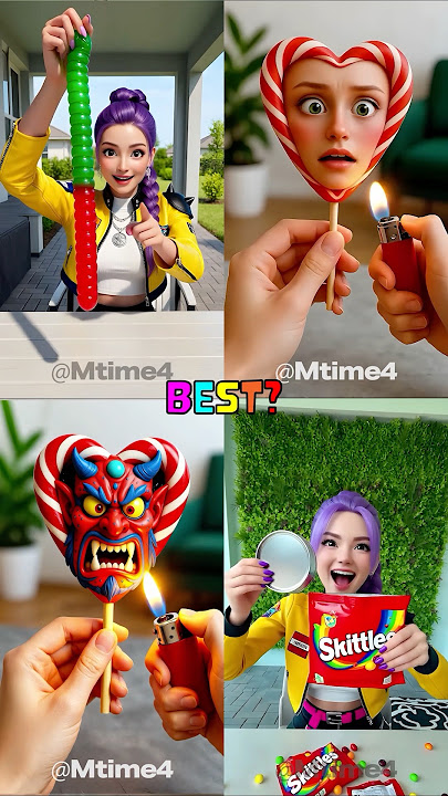 It Laughed… So She Cooked the Lollipop! 🔥🍭😱😂