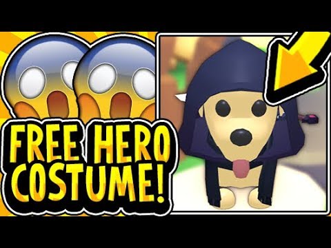 How To Get Free Heroic Pet Costume Accessories In Adopt Me Adopt Me Dress Up April 2020 Roblox Youtube - roblox dog outfits