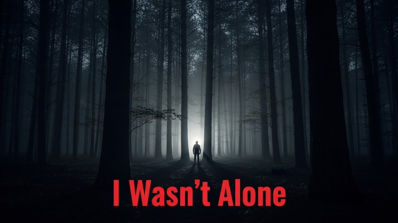 I thought I was completely alone in the woods