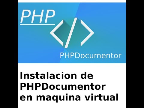 Instalando phpdocumentor en maquina virtual xampp