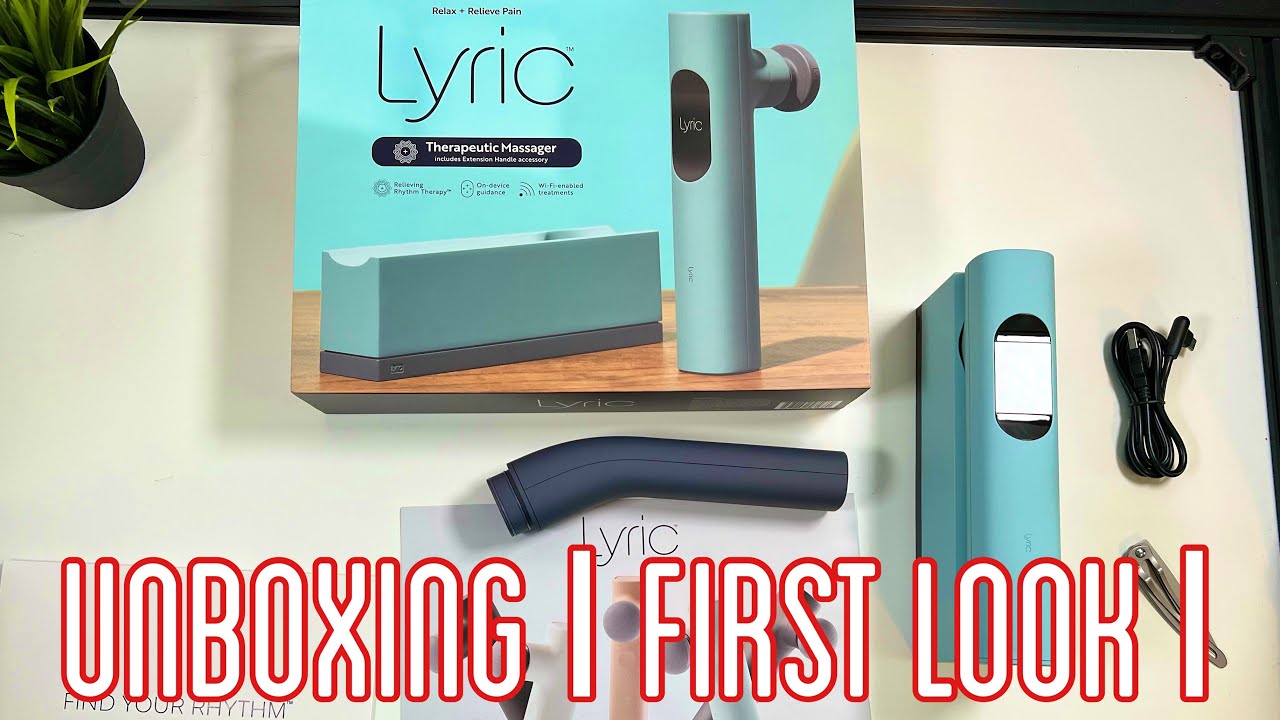 Lyric Therapeutic Massager A WiFi Connected Necessity Unboxing And Lyric Therapeutic Massager A WiFi Connected Necessity Unboxing And