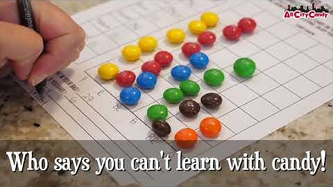 HOW TO LEARN WITH CANDY - Sorting and Charting with M&M