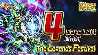 DRAGON BALL LEGENDS 4 days till the #LegendsFestival begins!