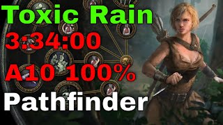 Toxic Rain Pathfinder League Starter Leveling (A10 100%) - All Skill Points & Labs [3.20 PoE]