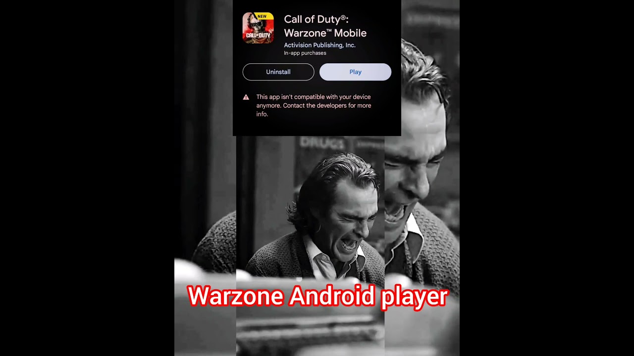 my mobile is so sad warzonemobile 