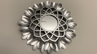 Diy Wall Mirror Using Plastic Ss Easy And Quick For An Expensive Home Decor Piece 2019 New Idea