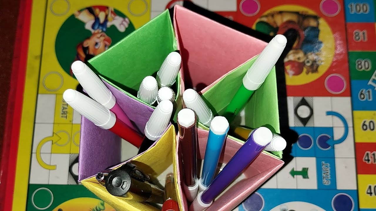 Pen Stand Kaise Banate Hain (How Make To Pen Stand ) YouTube
