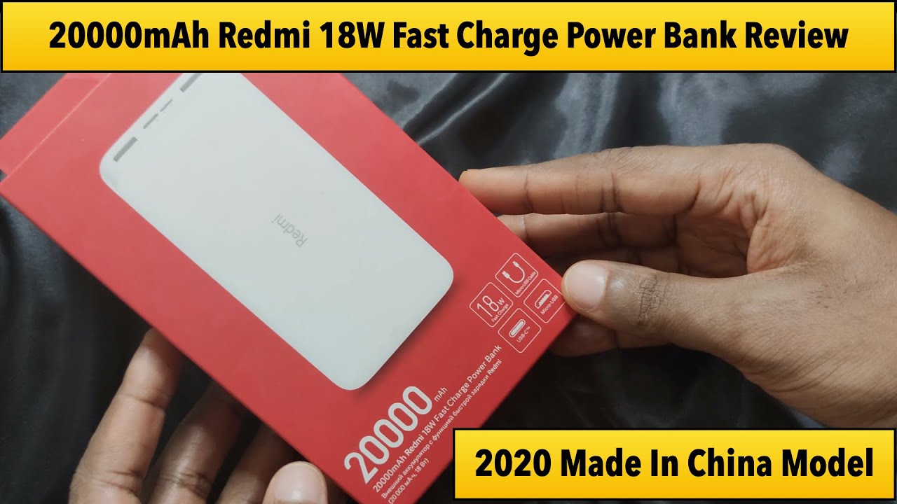 La Power Bank más increíble  Análisis Xiaomi Redmi 20000mAh 18w Fast  Charge 