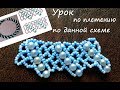 Урок по плетению ожерелье под №1