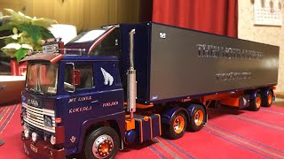 Heller Scania 141 with Italeri reefer trailer