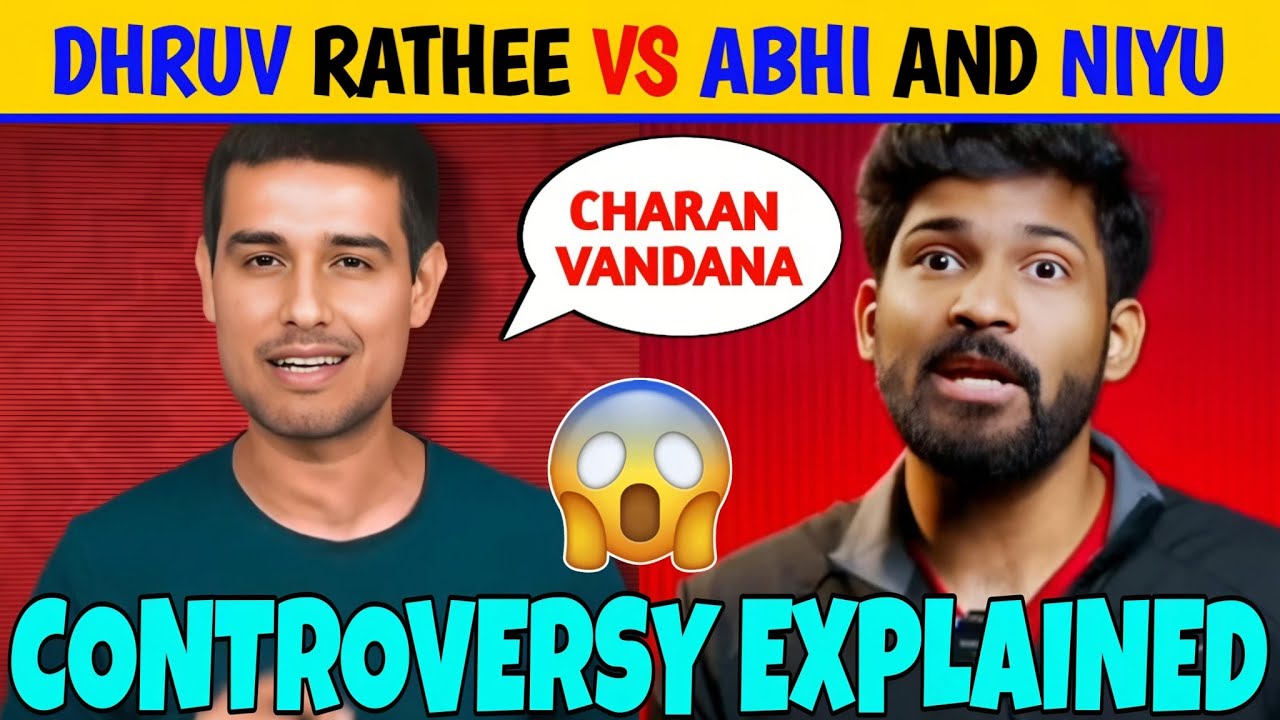 😱 Dhruv Rathee Vs Abhi and Niyu Full Controversy Explained | Dhruv ...