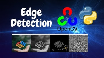 Edge Detection using OpenCV (Canny/Laplacian) | Python