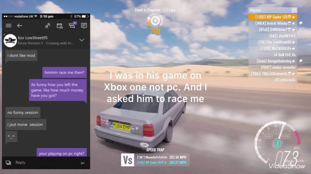So Modding is On Xbox one? FH3