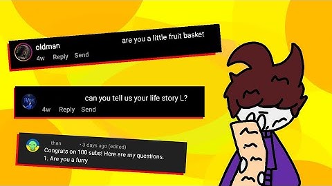 The 100 Subscriber QnA - An Animated Special