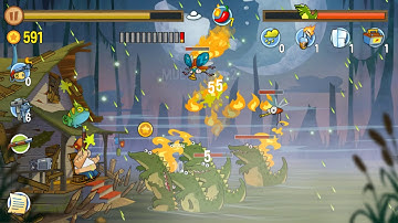 Swamp Attack - Episode 3. Level 5. Android Gameplay