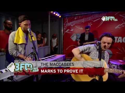 The Maccabees   'Marks To Prove It' @ 3FM On Stage LL15 3FM On Stage   3FM op Lowlands