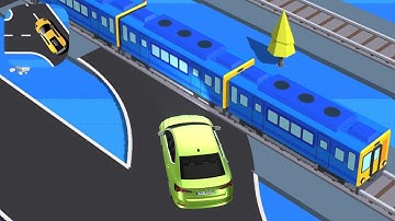 Traffic Run !  Android-iOS Gameplay All Levels | Car Crash Game