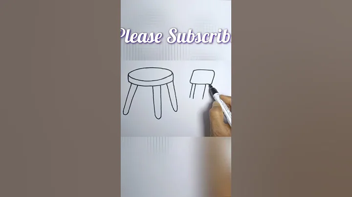 How To Draw A Chair and Table || How To Draw A Table and Chair Step By Step || #shorts
