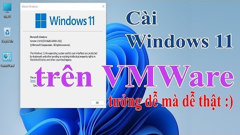 Hướng dẫn cài đặt Windows 11 trên máy ảo VMWare. How to install Windows 11 on VMWare | TDMIT