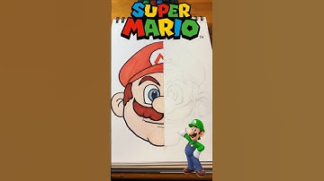 One Drawing, But in 2 Different (No)Sytles! | Mario Luigi | Part 2