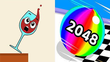 Spill It! VS Ball Run 2048 - All Levels SpeedRun Gameplay Ep 1