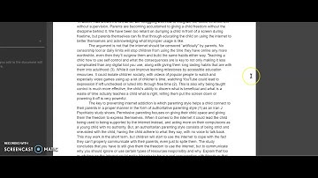 Project 3 Video Reflection