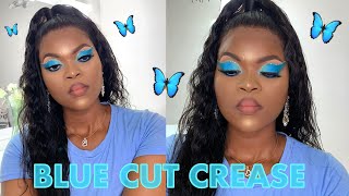 How to Achieve a Winged Cut crease ft. Cynosurehairmall