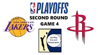 Nba second round - game 4: los angeles lakers vs houston rockets (live
play-by-play & reactions)